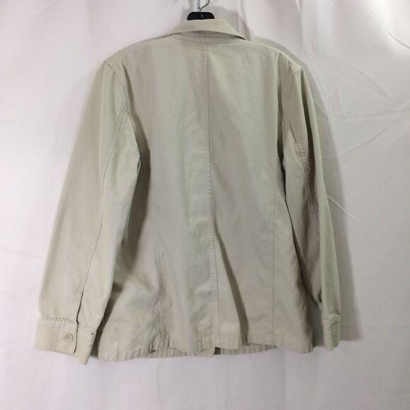 Madison & Max Vintage Casual Jacket Button Front Zipper Pockets Lightweight 12 - Picture 2 of 4